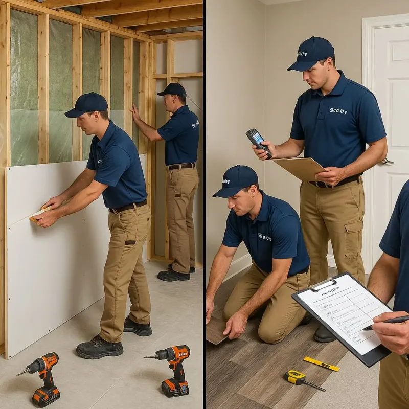 Repairs and Reconstruction process in Crystal Springs, FL