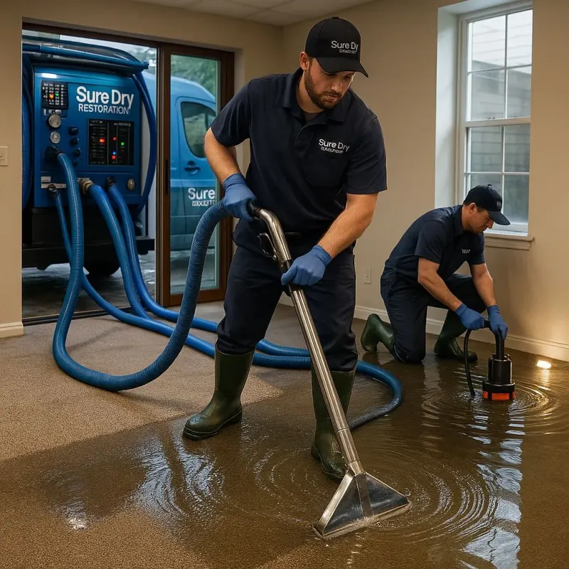 Water Extraction and Removal process in Crystal Springs, FL